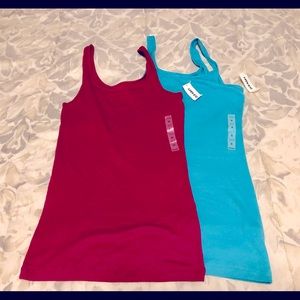 Old Navy tank top tees (lot of two)